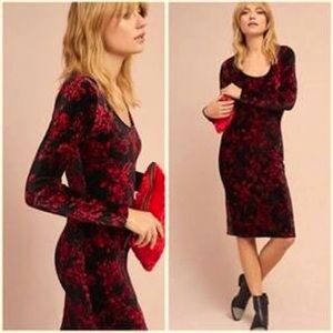 Anthropologie HD in Paris Knee Length Dress Size M